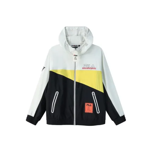 FILA MIHARA YASUHIRO Collaboration Collection Жемчужно-серый Мужская защита от солнца Одежда