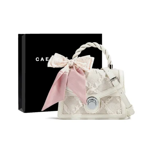 CAEISL KCIEL ПУ (полиуретан) Полиуретан Синтетическая кожа Через плечо Одно плечо Сумка Обычный Women's White Алмазный узор