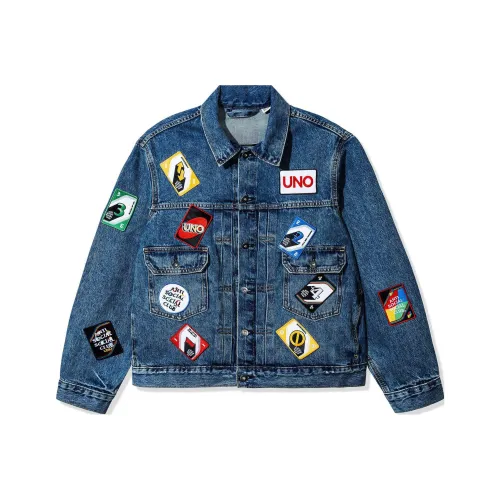 ANTI SOCIAL SOCIAL CLUB 10th Anniversary Series Blue Unisex Джинсовые куртки