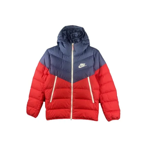 Nike Red Men's Down Jackets Nike Красный Мужской Пуховик