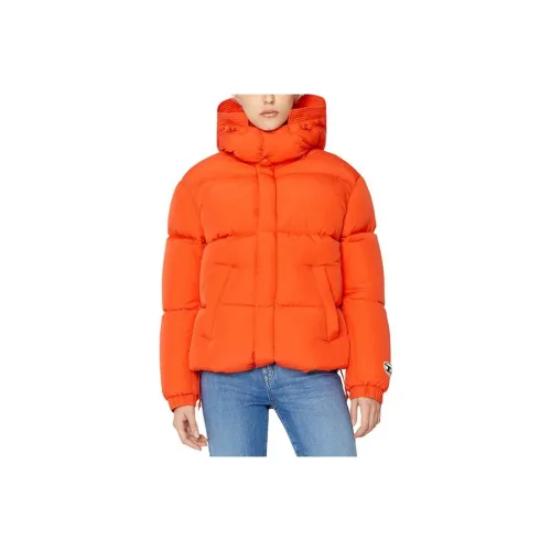 DIESEL FW22 Пуховик Унисекс Оранжевый