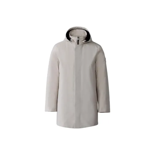 MACKAGE Серый Мужской Пуховик
