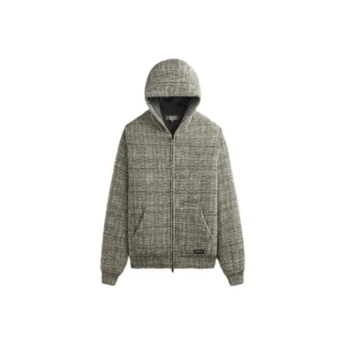 KITH Текстурированный Твид Sierra Толстовка Куртки Пальто Мужской Цвет Fin