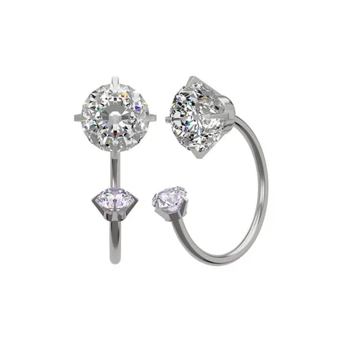 ICEGANG F136 Серьги из титанового сплава Унисекс