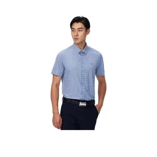 GOOD LUCK GLADIUS Рубашка Мужская Светлая Индиго