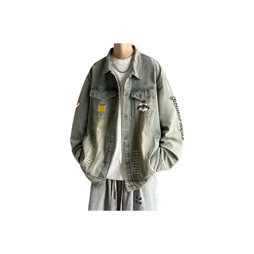 Qnxeey Унисекс Джинсовые Куртки