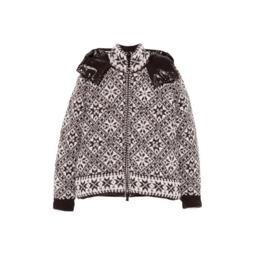 MONCLER Down Jacket Мужской Кофейный Коричневый