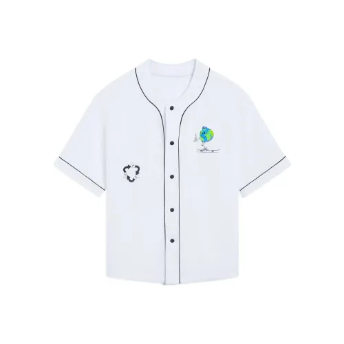 LINING x OG_SLICK Скейтборд Бейсбольная куртка Мужской Белый