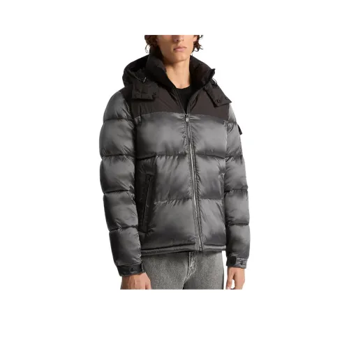 MICHAEL KORS Хлопковый пуховик Мужской Серый