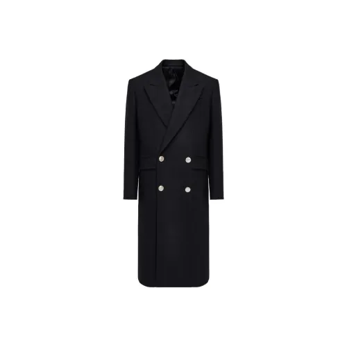 Alexander McQueen FW23 Пальто Мужское Черное