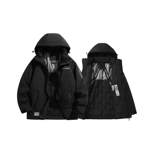 LA'T.WEEKEND Хлопковый пуховик унисекс