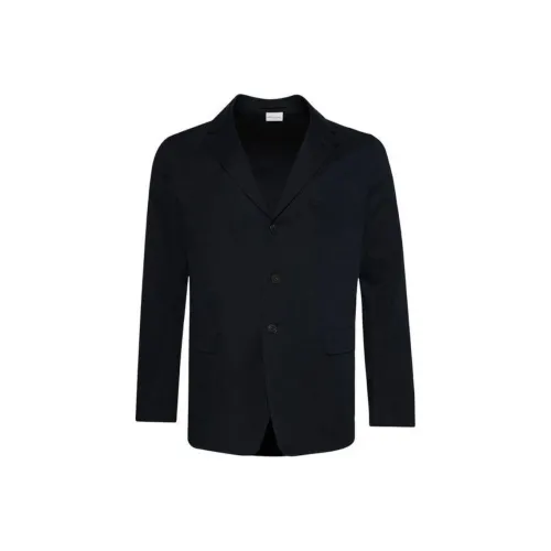 DRIES VAN NOTEN Бизнес-костюм Пальто Мужской Морской Синий