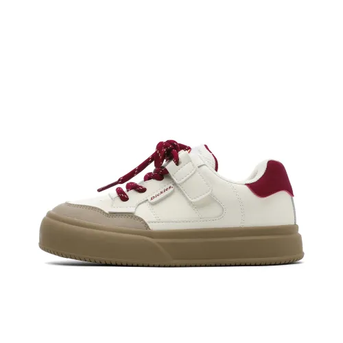 Dickies Anti KICK и устойчивые к истиранию визуально увеличивают рост поддержка низкий верх KIDS Lifestyle Shoes Анкора красный