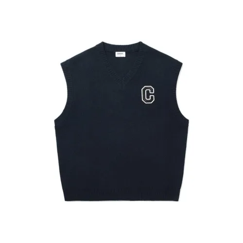 COVERNAT Жилет Унисекс Темно-Морской Синий