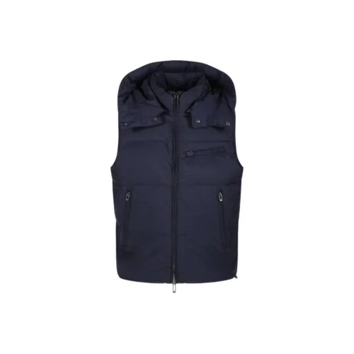 EMPORIO ARMANI Синие Мужские Жилеты