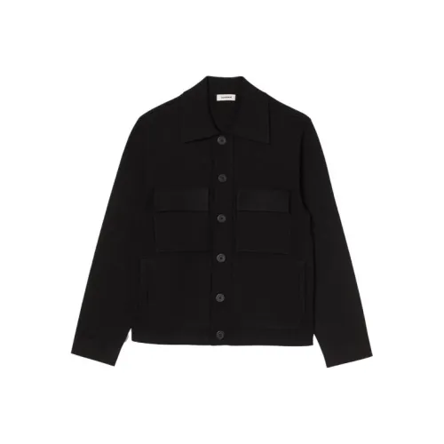 Sandro Мужские черные куртки