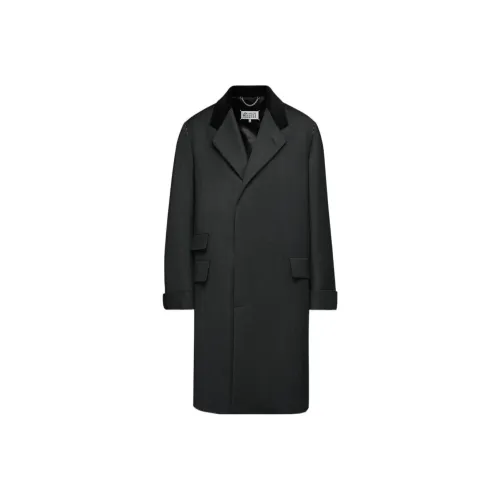 Maison Margiela Угольно-серое Унисекс Пальто