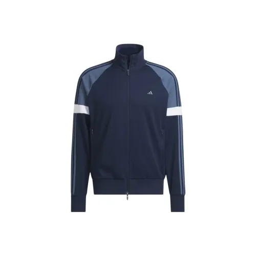 Adidas GOLF TRACK Куртка Куртки Пальто Мужской Коллегиальный морской синий