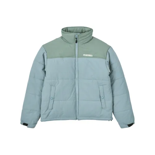 PLEASURES совместный бренд Синий Мужской Пуховик