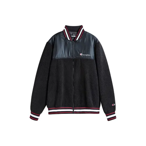 Champion Куртка Американская версия Унисекс Черный