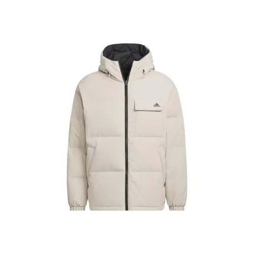 Adidas Reversible Down Куртка Пуховик Мужской Бежевый