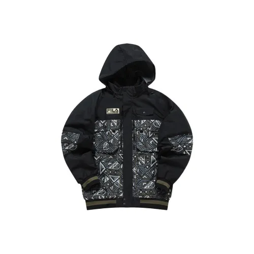 FILA FUSION First Down X FREAK'S STORE Down Men's Black