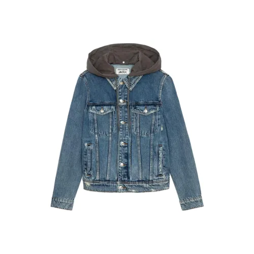 Zadig Voltaire Denim Jacket Unisex Stone