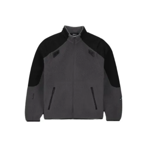 Nike x Nocta Бархат Feel Куртка Версия для США Унисекс Серый