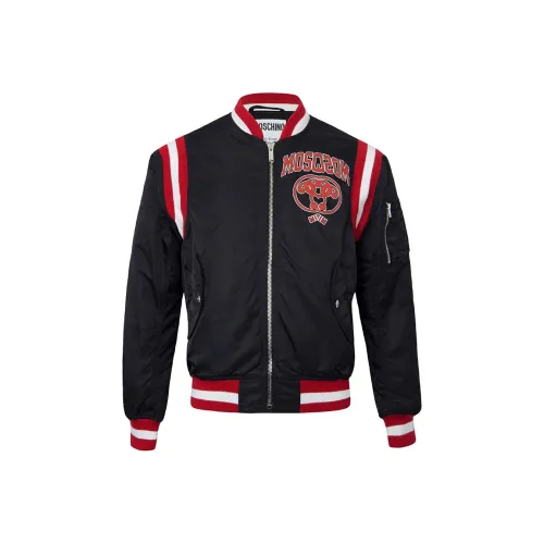 MOSCHINO Черные Мужские Бейсбольные Джерси