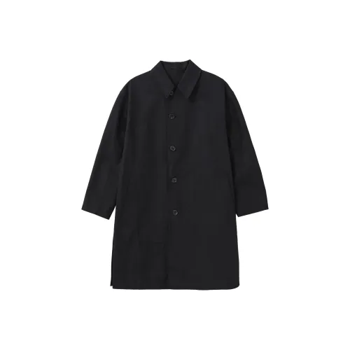 UNIQLO Мужское черное пальто