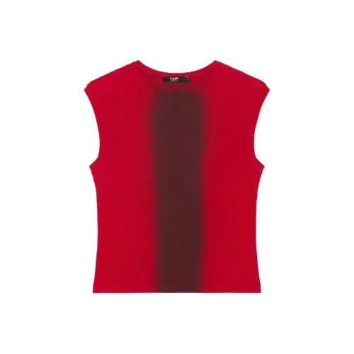 Jaded London FW24 Жилет Унисекс Красный