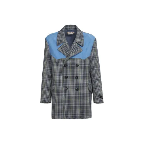 MARNI SS23 Синий Мужской Пальто