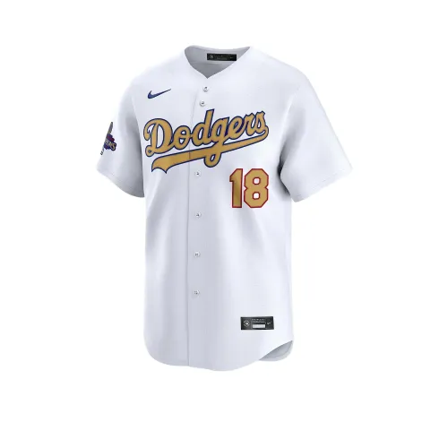 nike x MLB Лос-Анджелес Доджерс Dri-FIT Бейсбольная куртка Мужская Белая