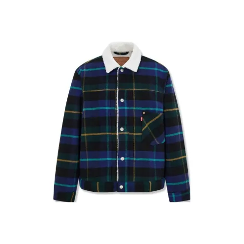 Levi's Куртки и Пальто Мужской Синий