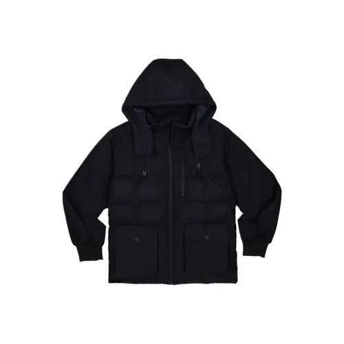 Конверс Черный Мужской Пуховик