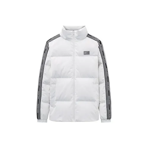 ANTA Life Collection Пуховик Унисекс Asphalt Серый Белый