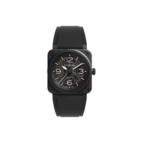 Bell & Ross Автоматические механические мужские часы 41 мм с открытым механизмом