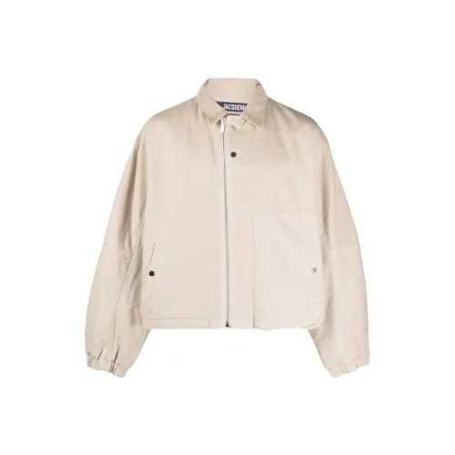 Jacquemus Бежевые Мужские Куртки