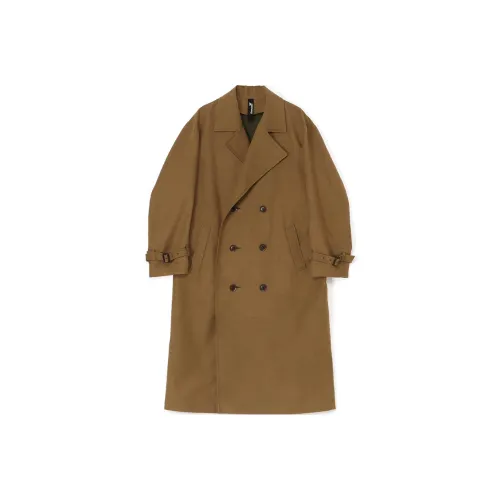 Yohji Yamamoto Ground Y FW23 Пальто Унисекс Хаки