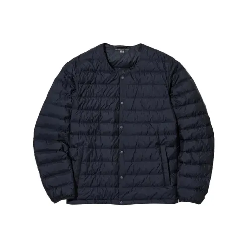 UNIQLO Куртки и Пальто Мужской Глубокий Морской Синий