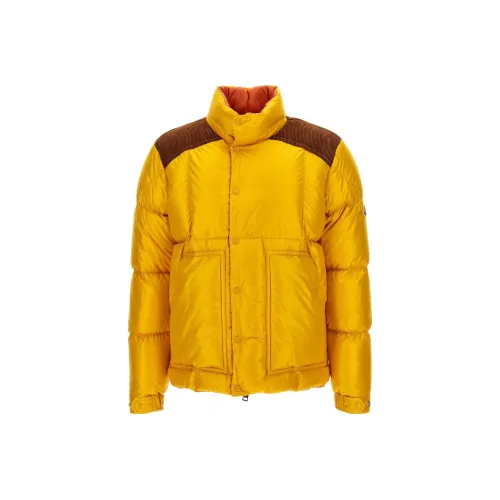 Moncler Желтый Мужской Пуховик