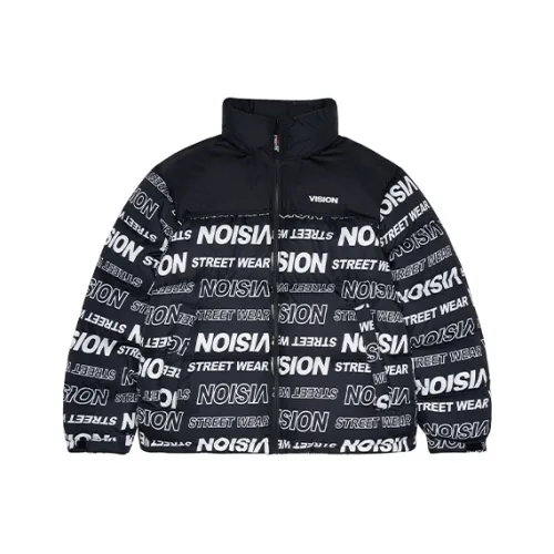 Vision Street Wear Черная унисекс пуховая куртка