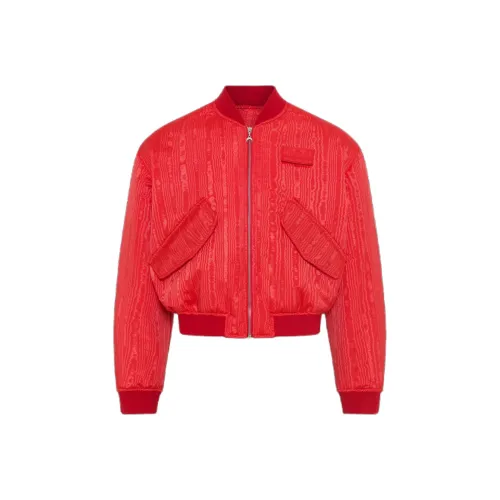 Marine Serre FW24 Куртки и Пальто Унисекс Красный