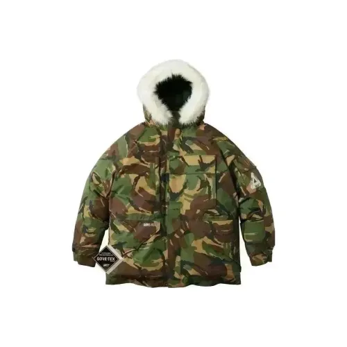 PALACE FW22 Хлопковый пуховик Мужской Камуфляж