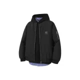 Чёрный + Чёрный Свитшот + Сапфирово-Синий Рубашка