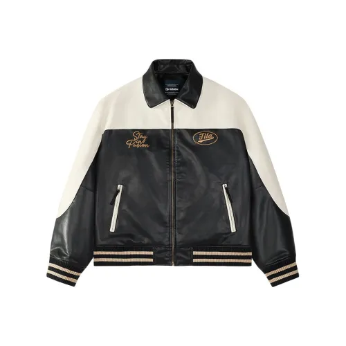 FILA FUSION Культура Хлопковый пуховик Мужской Глубокий черный