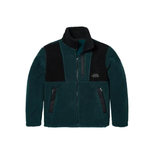 The North Face Зеленый Мужской Бархатные Куртки