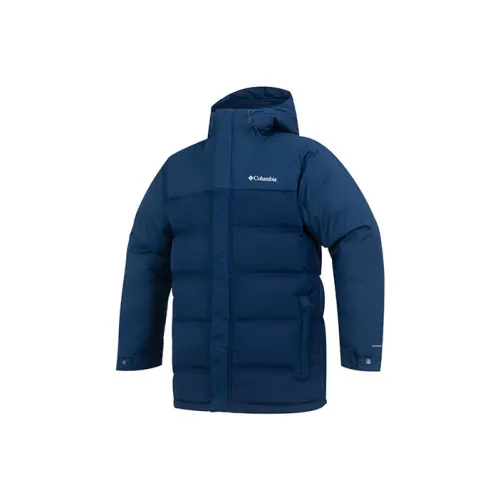 Columbia City Outdoor Collection Пуховик Мужской Темно-синий
