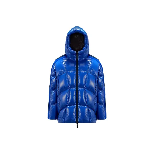 MONCLER GENIUS Adidas Originals Co Branded Модель FW23 Пальто Пуховик Унисекс Синий