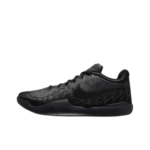 Nike Mamba Rage Slip-resistant Abrasion-resistant Low Top Vintage Basketball Shoes Men's Black Найк Mamba Rage противоскользящий устойчивый к истиранию низкий топ винтажные баскетбольные кроссовки мужской черный